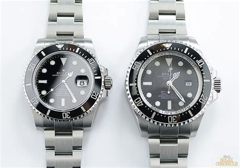 Rolex deepsea vs sea dweller